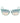 Guess Blue Resin Sunglasses