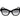 Zadig & Voltaire Black Acetate Sunglasses