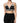 Dolce & Gabbana Black Floral Silk Satin Crop Logo Bralette Top