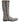 Dolce & Gabbana Gray Shearling Lace Up Knee High Boots Shoes