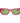 VOGUE Multicolor Resin Sunglasses