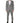 Dolce & Gabbana Gray MARTINI Single Breasted Formal 2PC Suit