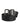 Dolce & Gabbana Black Logo Monogram Silver Metal Buckle Belt