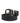 Dolce & Gabbana Black Calf Leather Silver Metal Buckle Belt