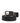 Dolce & Gabbana Black Calf Leather Silver Metal Buckle Belt
