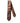 Dolce & Gabbana Brown Satin 100% Silk Wide Adjustable Men Necktie Tie