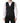 Dolce & Gabbana Black Wool Dress Men Formal Waistcoat Vest