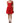 Dolce & Gabbana Red Cotton A-Line Sleeveless Mini Dress