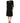 Dolce & Gabbana Black Wool Sacred Heart Patch Midi Dress