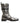 Dolce & Gabbana Metallic Silver Combat Biker Mid Calf Boots Shoes