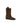 Ganni Brown Recycled Leather Lace-Up Boots
