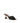 Amina Muaddi Black Lamb Ovis Aries Stiletto Heel Sandals