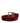 Dolce & Gabbana Men Burgundy Velvet Cotton Metal Buckle Belt