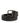 Dolce & Gabbana Men Black Classic Leather Metal Buckle Belt