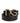 Dolce & Gabbana Men Black Exotic Leather Logo Buckle Belt