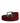 Dolce & Gabbana Men Red Velvet Leather Metal Buckle Belt