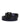 Dolce & Gabbana Men Black Classic Leather Square Buckle Belt