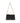 PINKO Black Calf Leather Bos Taurus Shoulder Bag