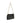 PINKO Black Calf Leather Bos Taurus Shoulder Bag