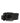 Dolce & Gabbana Black Double Strap Leather Silver Buckle Belt