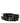Dolce & Gabbana Black Double Strap Leather Silver Buckle Belt