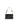 PINKO Black Calf Leather Bos Taurus Shoulder Bag