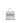 Moschino White Calf Leather Bos Taurus Handbag