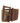 Ermanno Scervino Beige Brown Leather Canvas Metal Buckle Belt