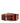 GF Ferre Bordeaux Wide Leather Waist Gold Silver Buckle Belt