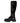 Dolce & Gabbana Black Buckle Embellished Knee High Boots Shoes