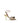 Valentino Garavani Gold Goatskin Stiletto Heel Sandals