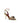 Valentino Garavani Gold Goatskin Stiletto Heel Sandals