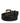 PLEIN SUD Black Leather Gold Metal Buckle Waist Women Belt