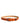 Etro Orange Genuine Leather Silver Metal Buckle Waist Belt