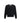 Ami Paris Black Merino Wool Cardigan