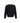 Ami Paris Black Merino Wool Cardigan