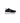 Love Moschino Black Leather Low Top Sneakers