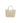 Love Moschino Cream Polyethylene Handbag