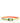 Malo Green Orange Braided Metal Buckle Waist Cintura Belt