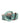 Scervino Street Women Green Leather Croco Print Studded Belt