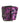 GF Ferre Women Purple Sequined Silver Metal Buckle Belt
