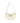 Ferragamo White Calf Leather Bos Taurus Shoulder Bag