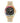 Philipp Plein Gold Stainless Steel Dress Watch