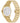 Versace Gold Stainless Steel Dress Watch