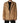 Dolce & Gabbana Brown Single Breasted Layered Coat Jacket