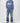 Golden Goose Blue Cotton Flared Jeans