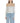 Tommy Hilfiger Jeans Cream Recycled Cotton Long Sleeve T-Shirt
