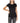 Armani Exchange Black Cotton T-Shirt