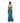 Rinascimento Bicolor Polyester Long Dress