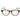 Ermenegildo Zegna Brown Acetate Glasses (Frames)